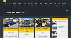 Desktop Screenshot of carsfortheconnoisseur.com