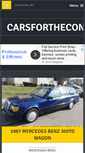 Mobile Screenshot of carsfortheconnoisseur.com